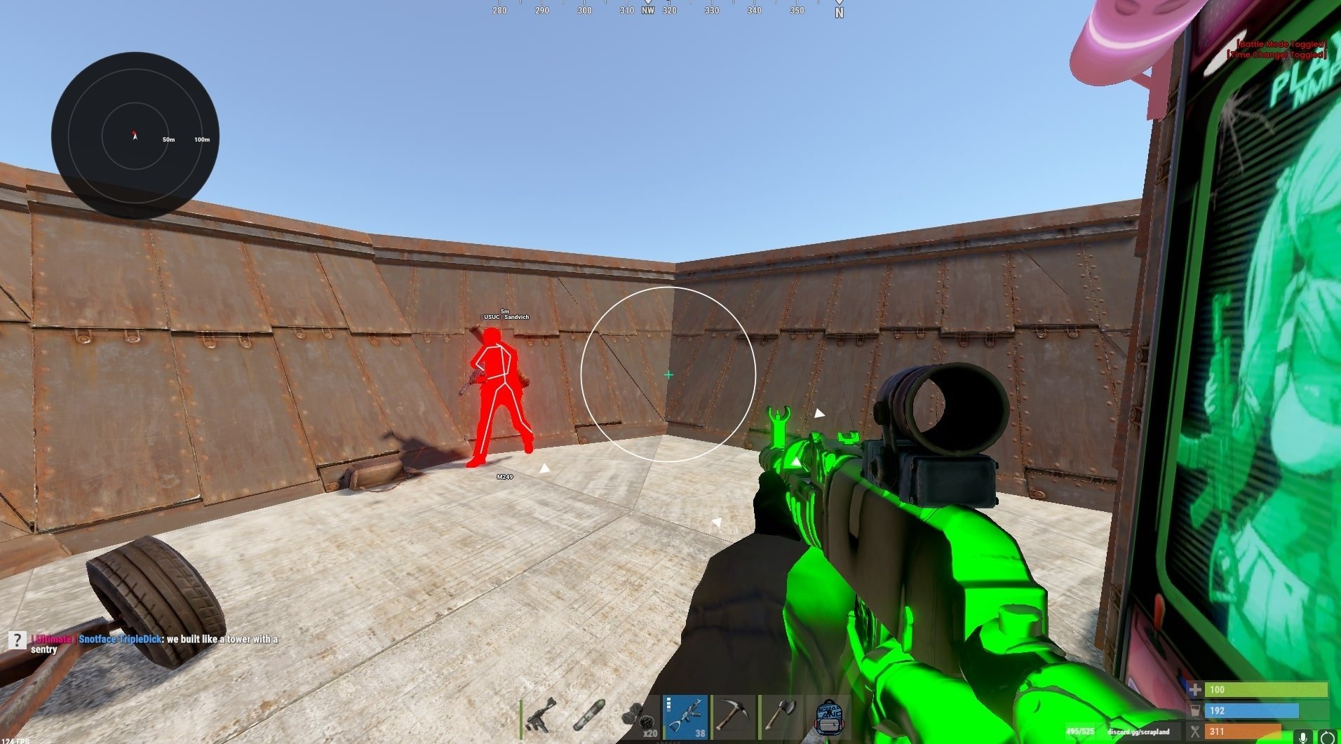 Rust Disconnect External 1 Day